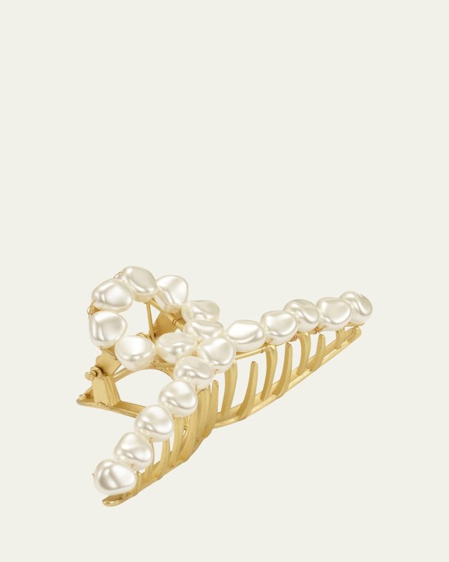Aria Pearly Claw Clip