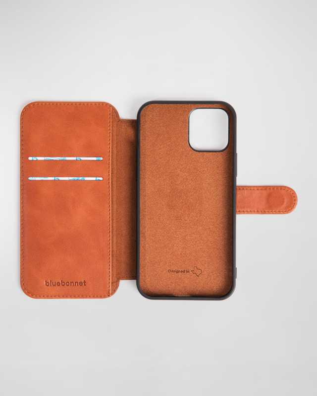 iPhone 12 & iPhone 12 Pro Leather Folio Case