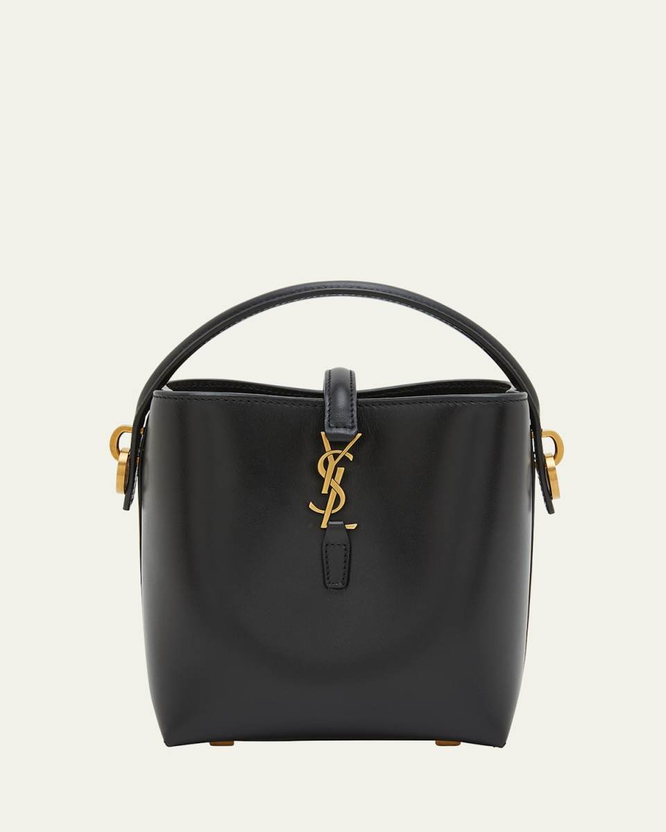 Le 37 Mini YSL Bucket Bag in Smooth Leather