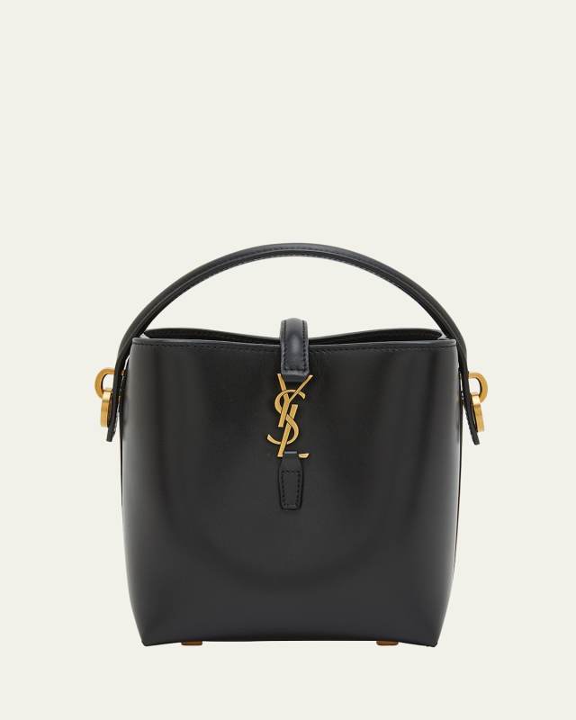 Le 37 Mini YSL Bucket Bag in Smooth Leather