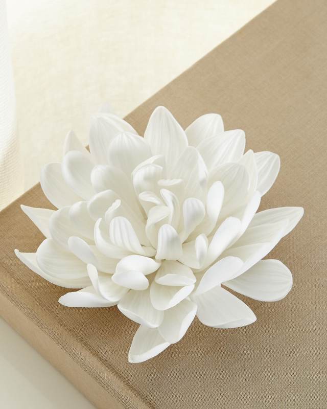 Dahlia Porcelain Flower