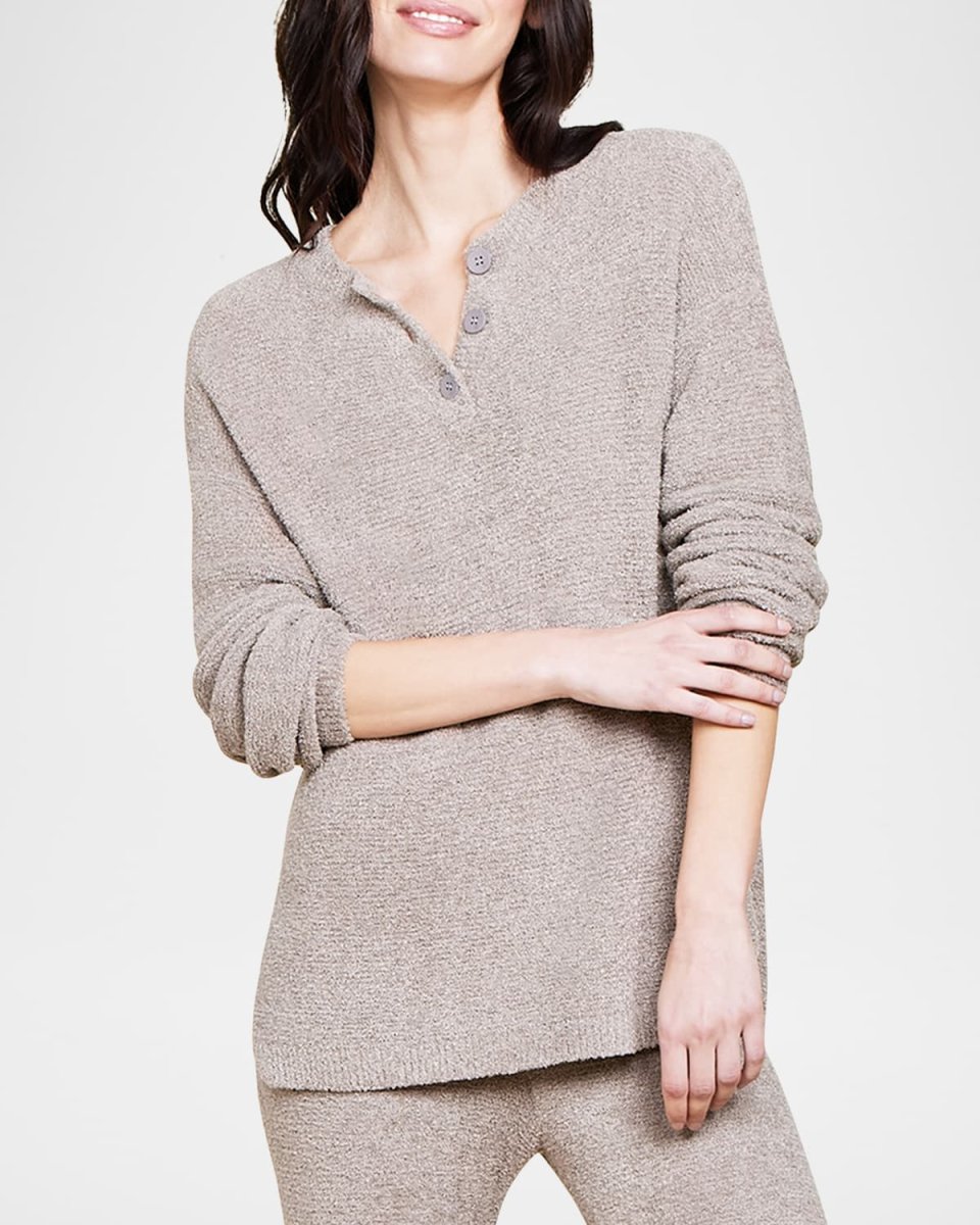 CozyChic Lite Henley Pullover