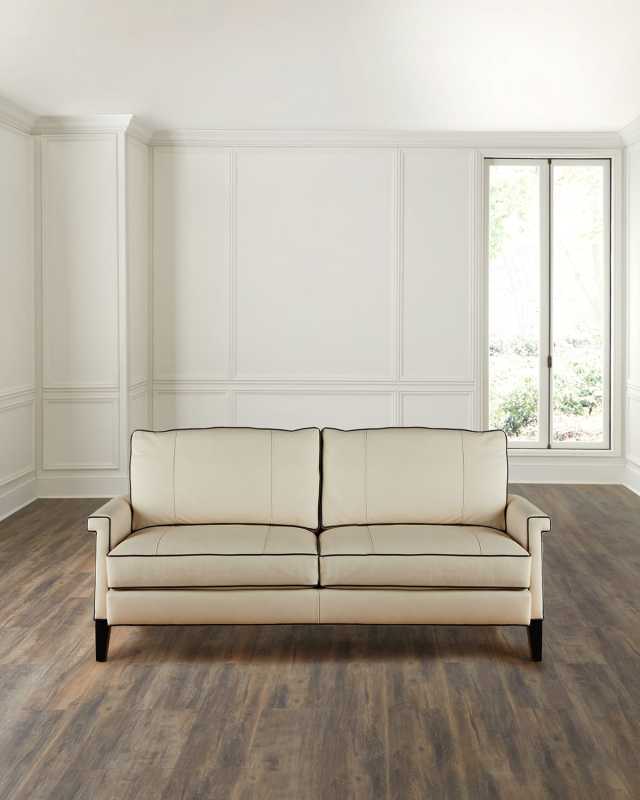 Emyrsen Leather Sofa, 80.5"