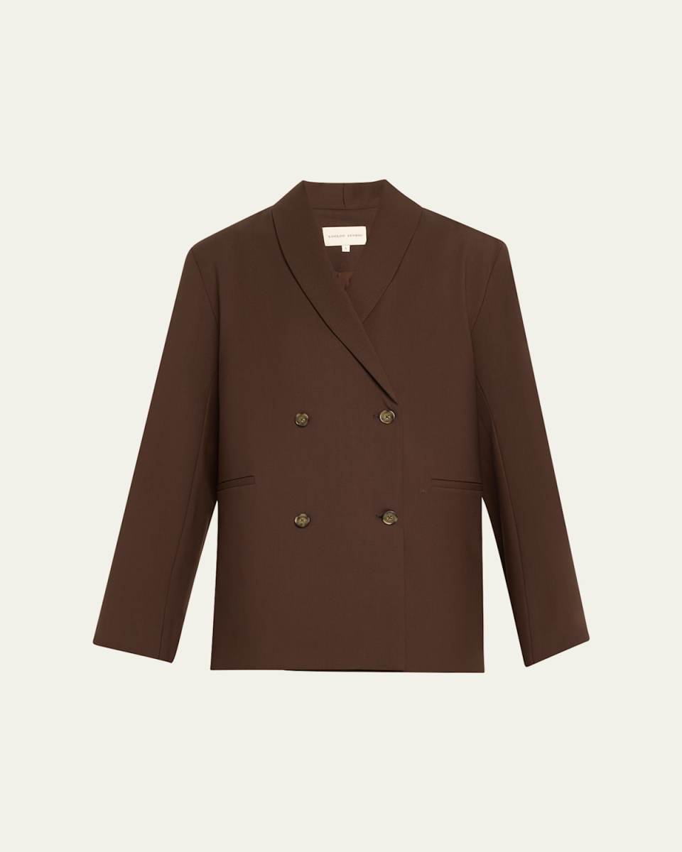 Sancia Double-Breasted Wool Jacket