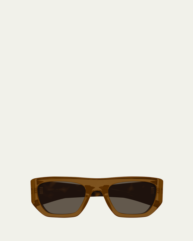 Rectangle Acetate Sunglasses