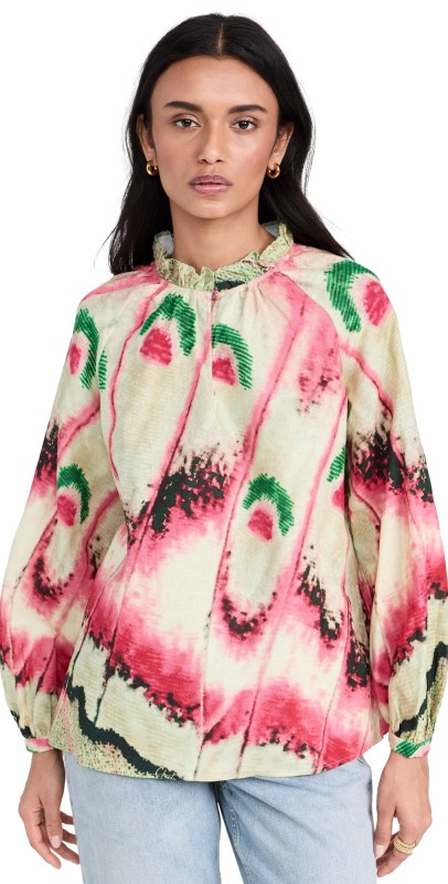 Chufy Juniper Blouse Petal Skin Camellia