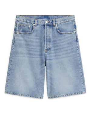 ARKET Loose Denim Shorts