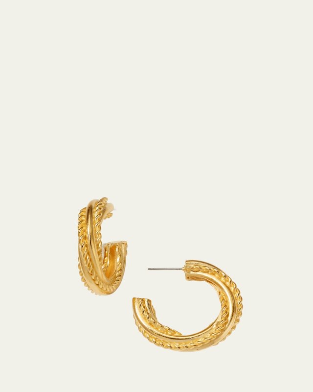 Gold Hoop Earrings