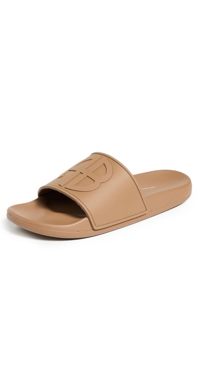ANINE BING Isla Slides Brown