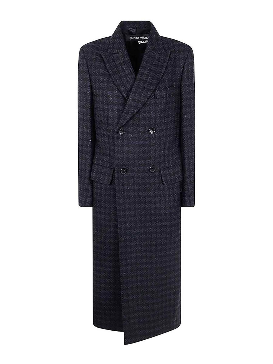 Junya Watanabe Manteau Court - Noir