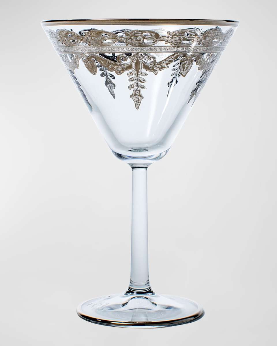 Vetro Platinum Martini Glass