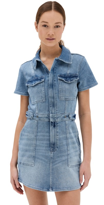 Good American Fit For Success Dress Blue274
