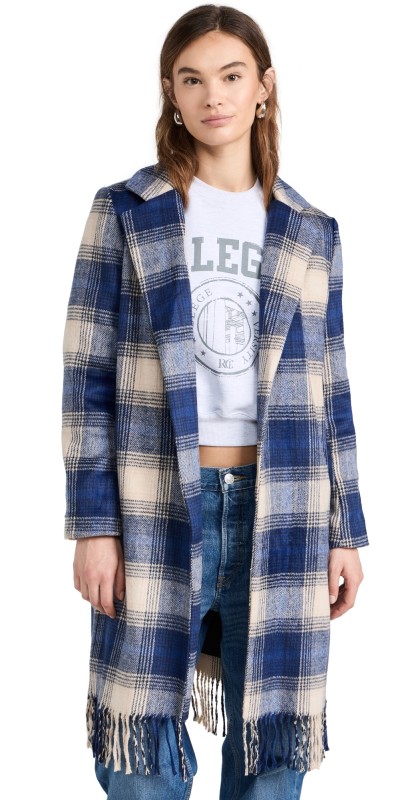 Z Supply Ynez Coat Cadet Blue