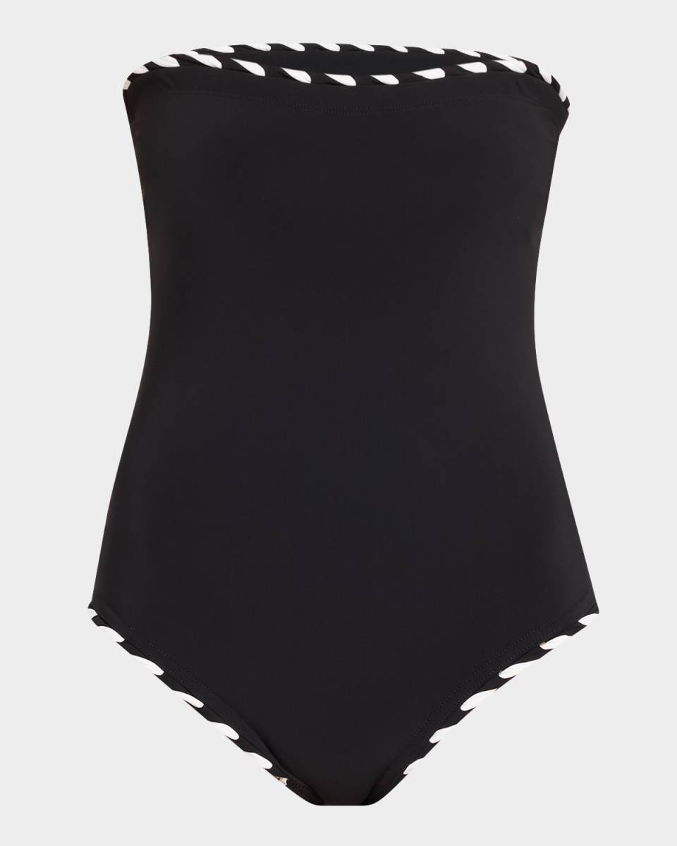 Reed Bandeau One-Piece Swimsuit