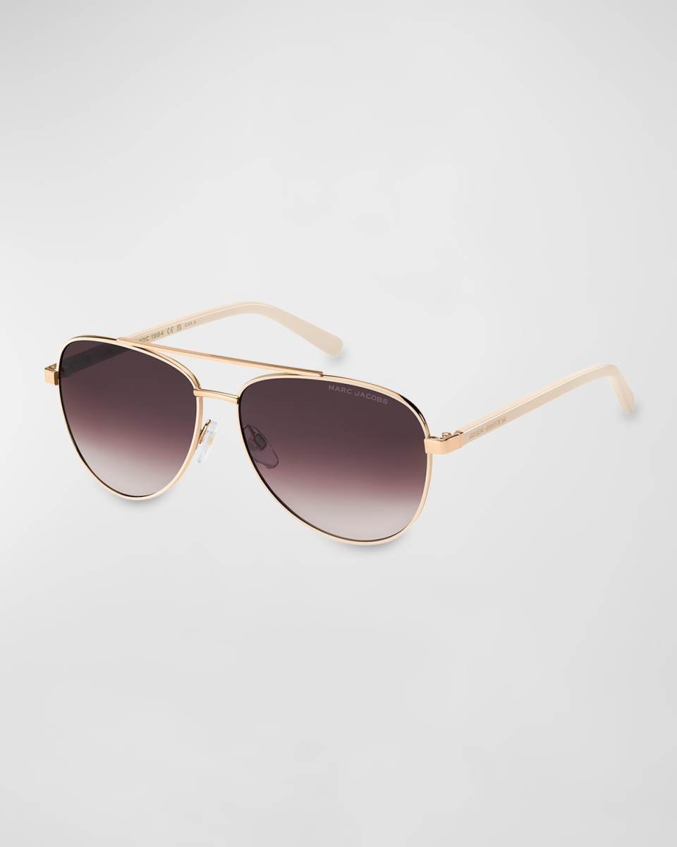 Marc 760S Metal & Plastic Aviator Sunglasses