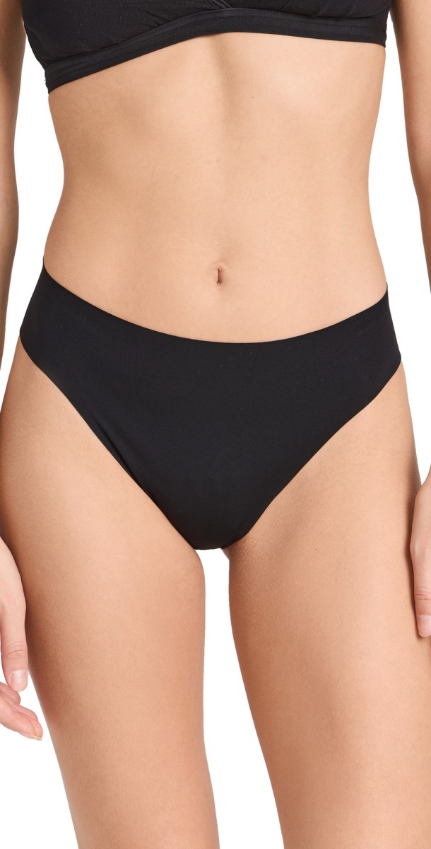 Cosabella High Rise Bikini Briefs Black
