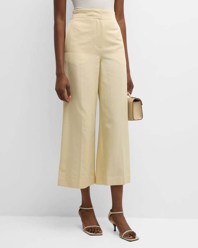 Thurlow High-Rise Wide-Leg Trousers