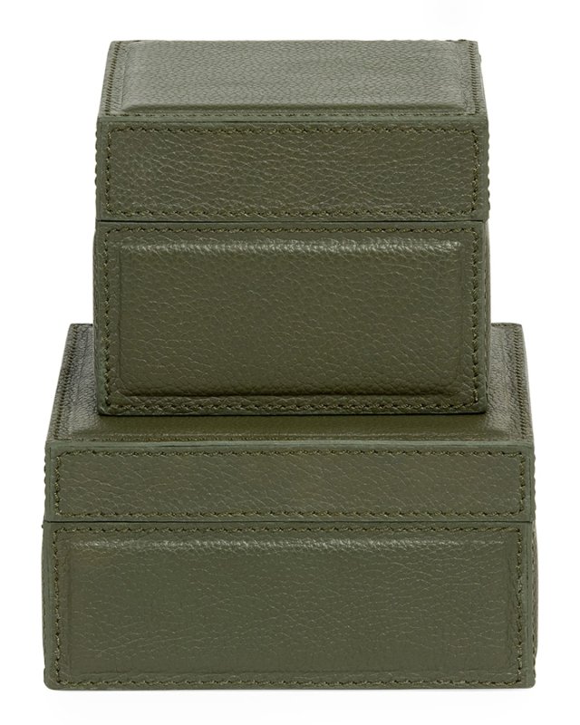 Asby Forest Square Canisters, Set of 2