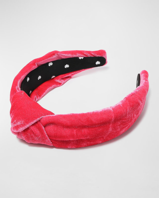 Knotted Velvet Headband