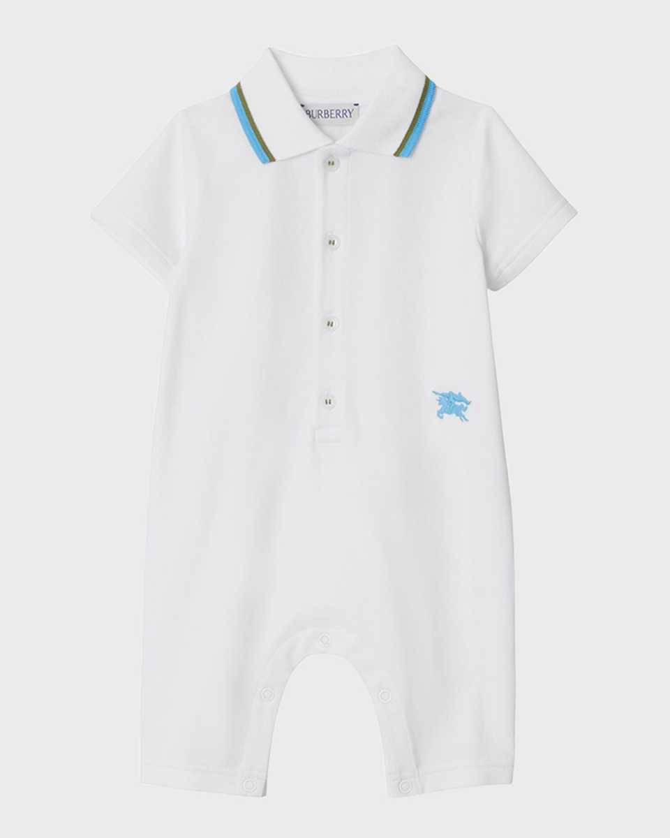 Boy's Tim Embroidered EKD Polo Coveralls, Size 3M-18