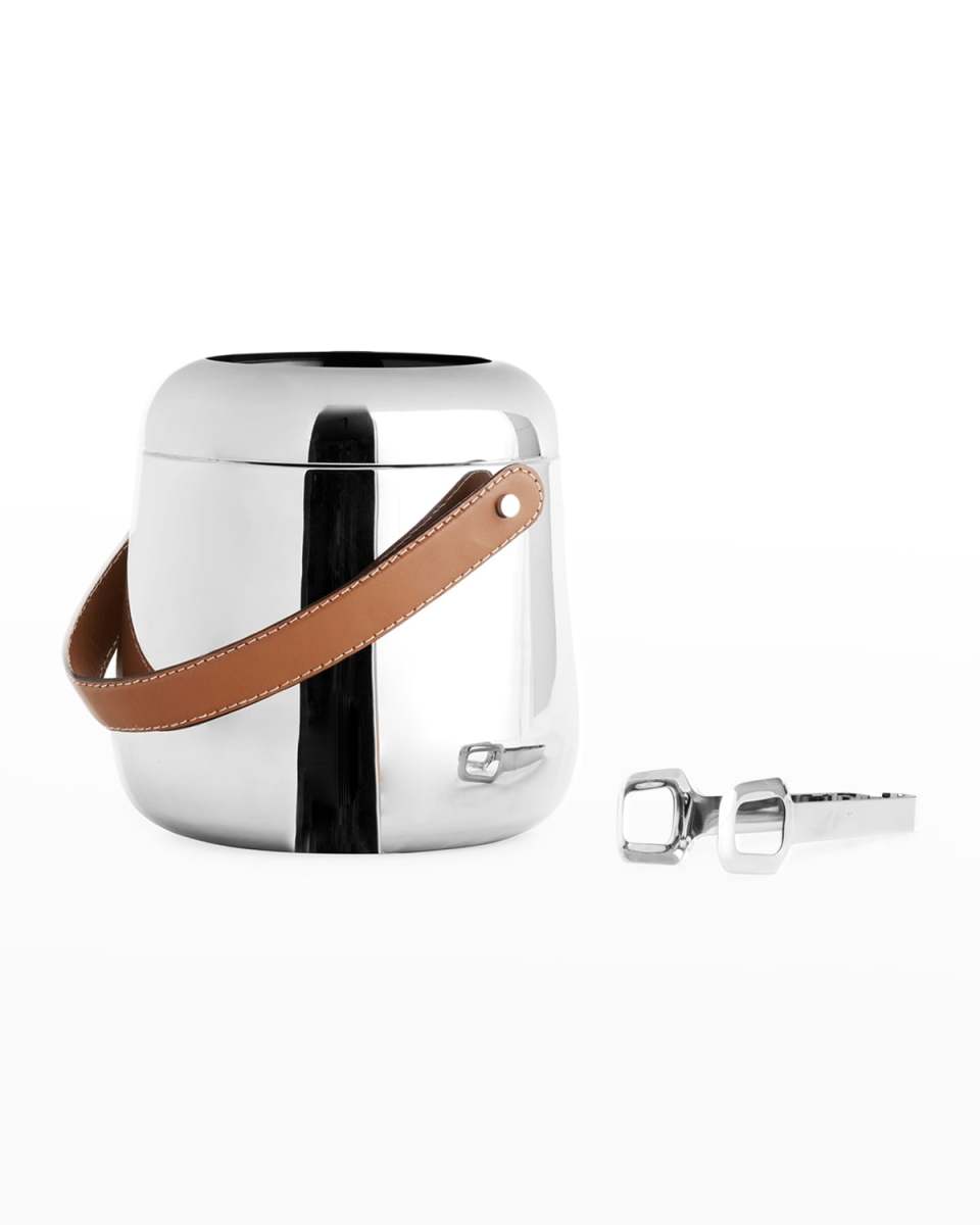 Tahoe Ice Bucket with Tongs