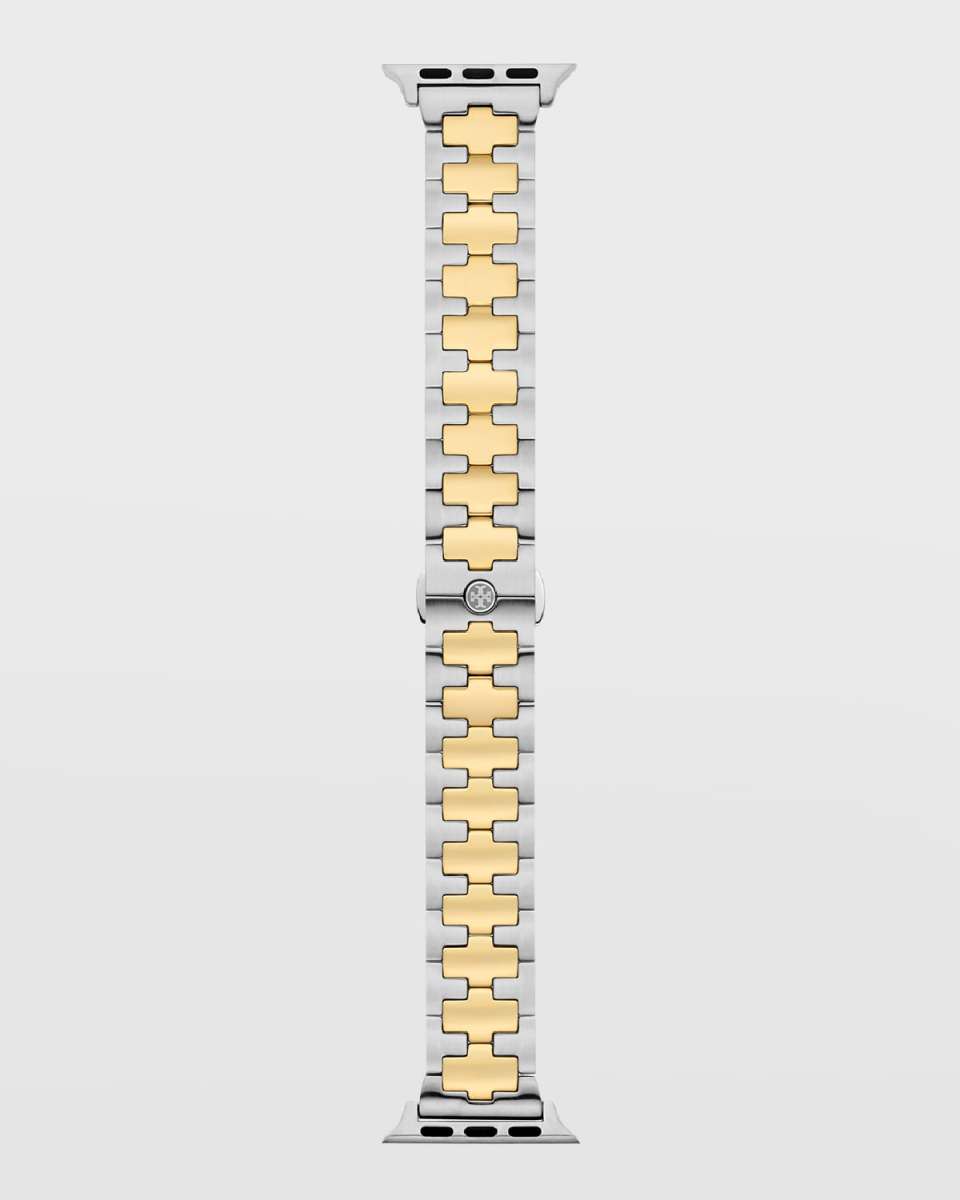 Reva Stainless Steel Apple Watch Bracelet in Two-Tone, 38-41mm