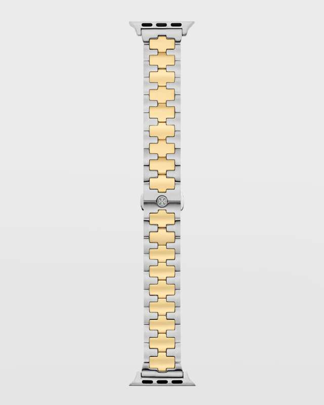 Reva Stainless Steel Apple Watch Bracelet in Two-Tone, 38-41mm