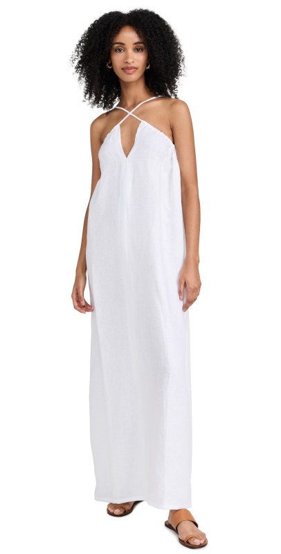 Mie Maui Dress White