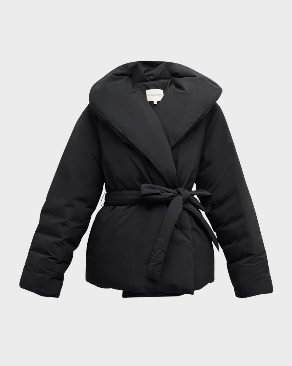 Cleon Short Wrap Puffer Jacket