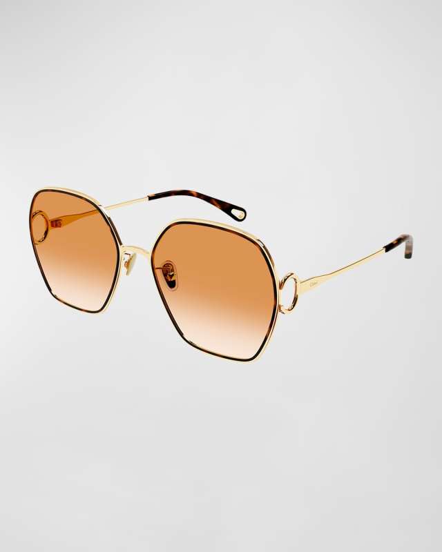 Metal Butterfly Sunglasses
