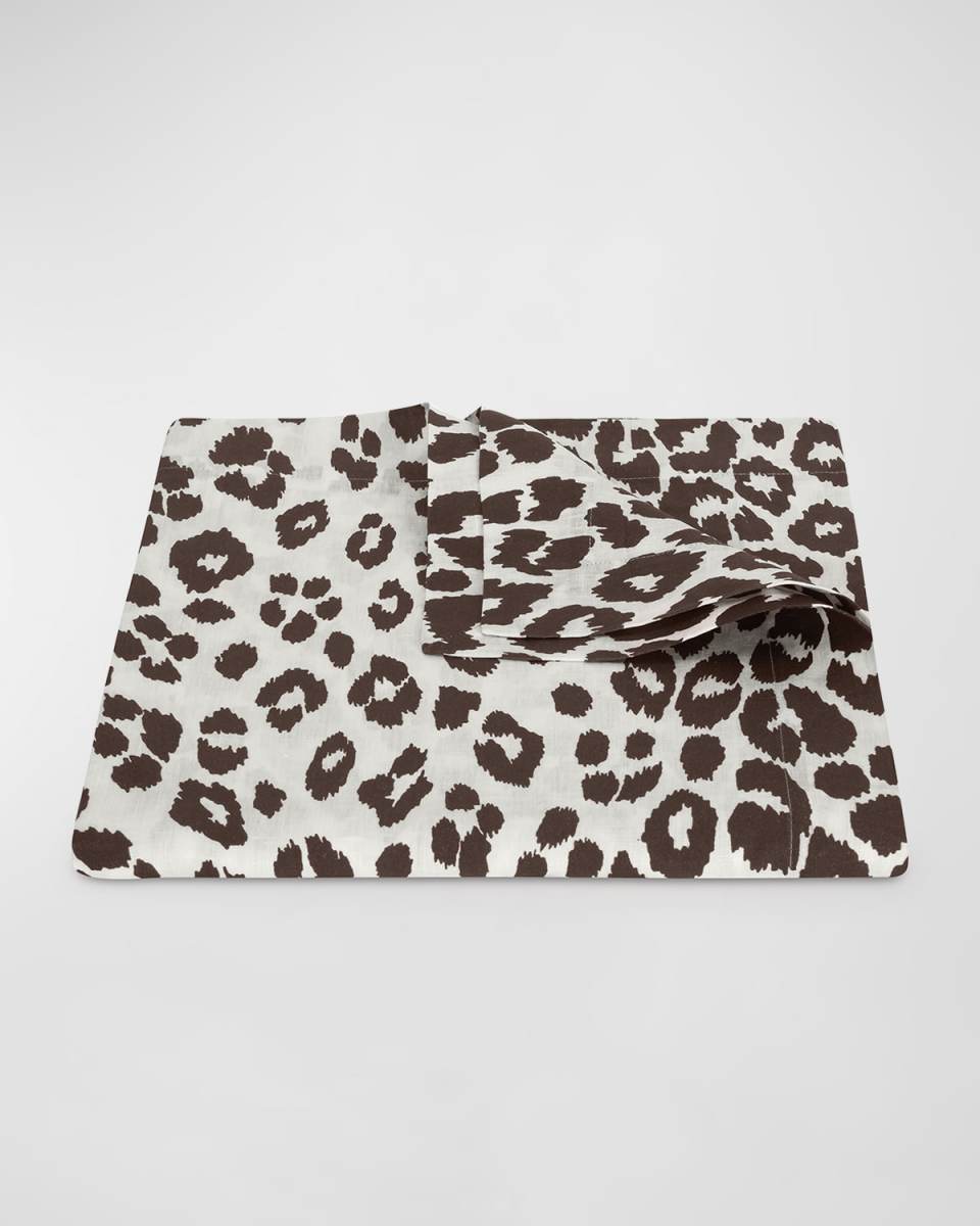 Iconic Leopard Tablecloth, 70" x 108"