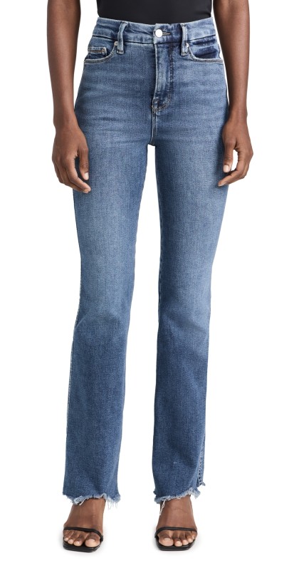 Good American Good Curve Bootcut Jeans indigo536