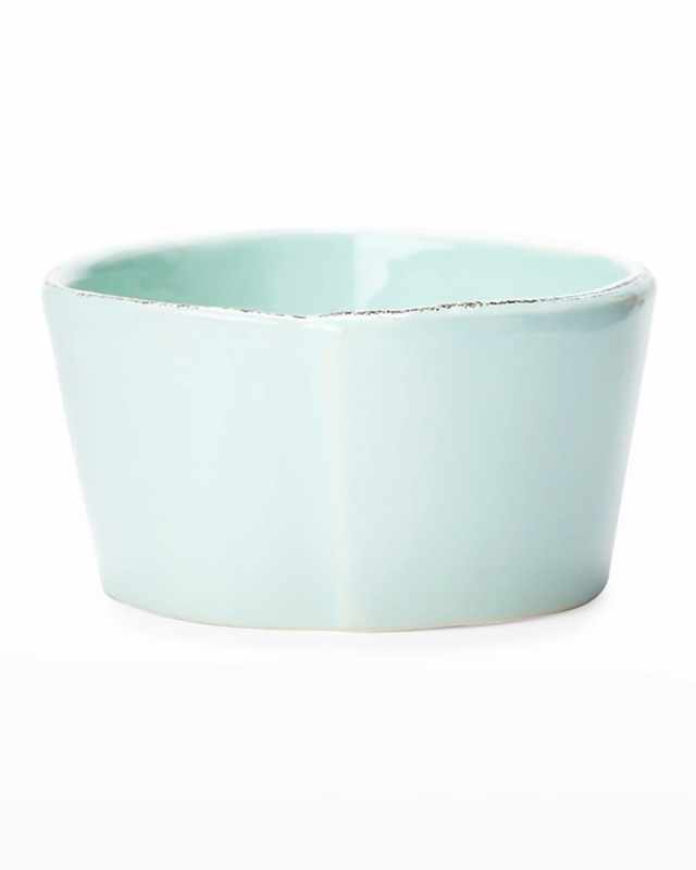 Lastra Condiment Bowl, Aqua