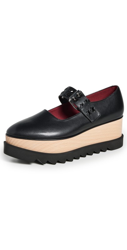 Stella McCartney Elyse Eco Alter Clogs Black