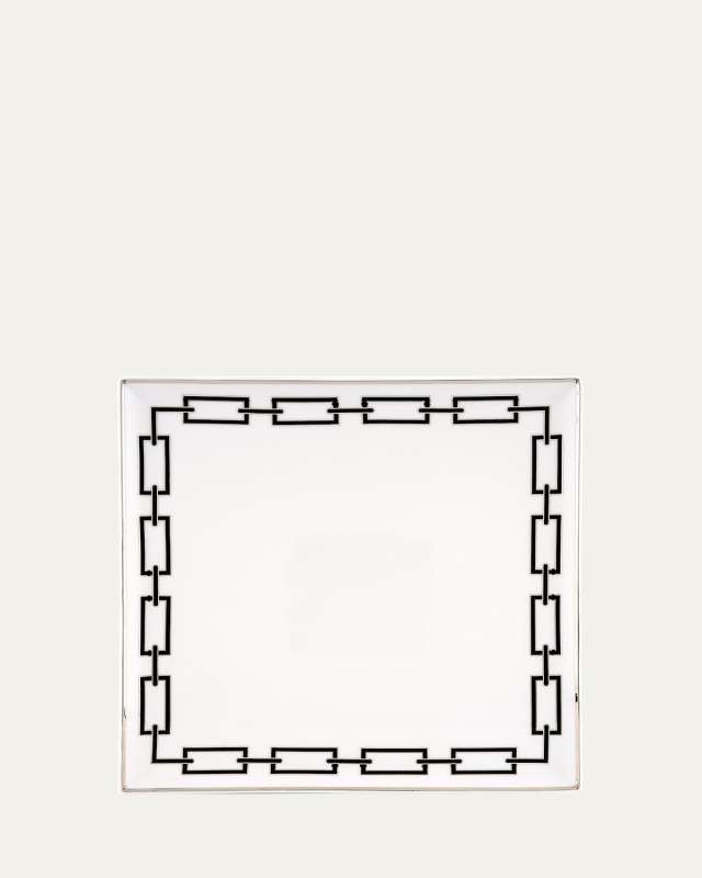 Catene Black Squared Plate