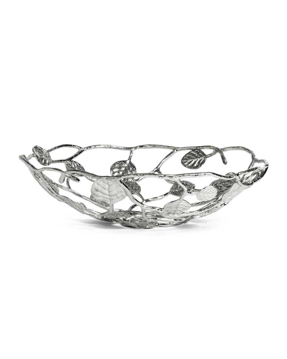 Botanical Leaf Bread Basket