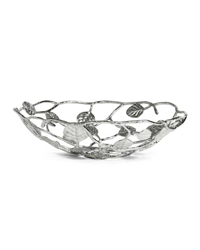 Botanical Leaf Bread Basket