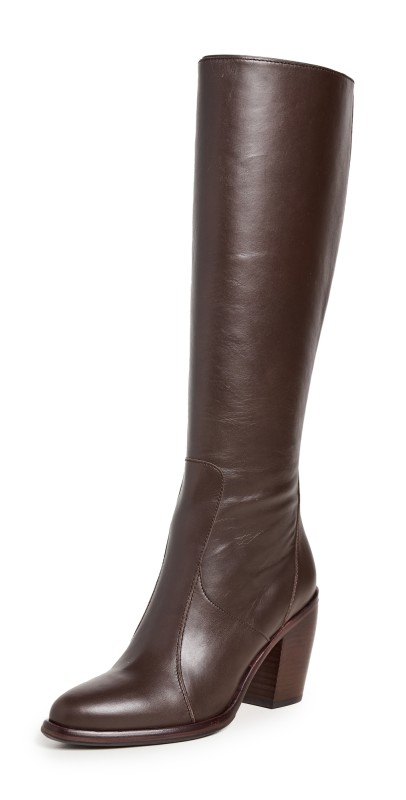 rag & bone Mustang Mid-Heel Knee High Boots Brown
