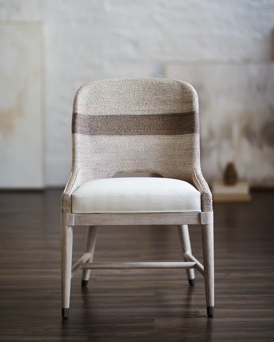 Fritz Fog White Side Chair