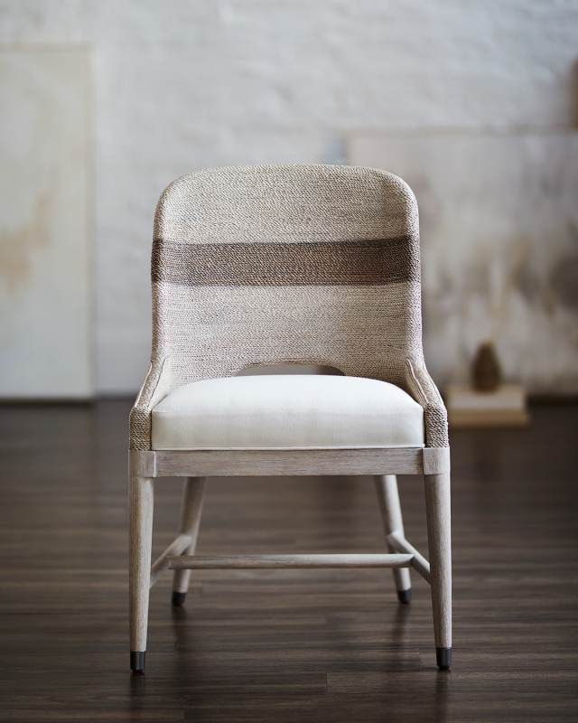 Fritz Fog White Side Chair