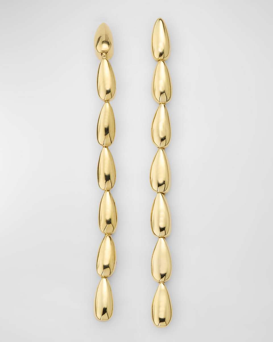 7-Dome Stud Drop Earrings