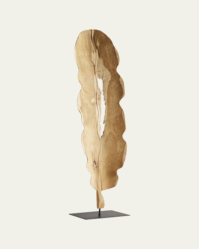 Dugan Wood Floor Sculpture