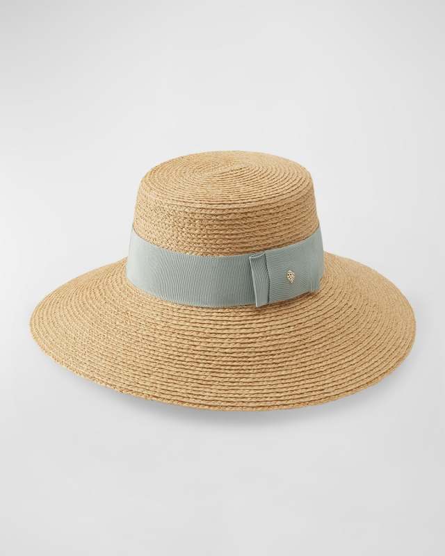 Easton Raffia Structured Hat