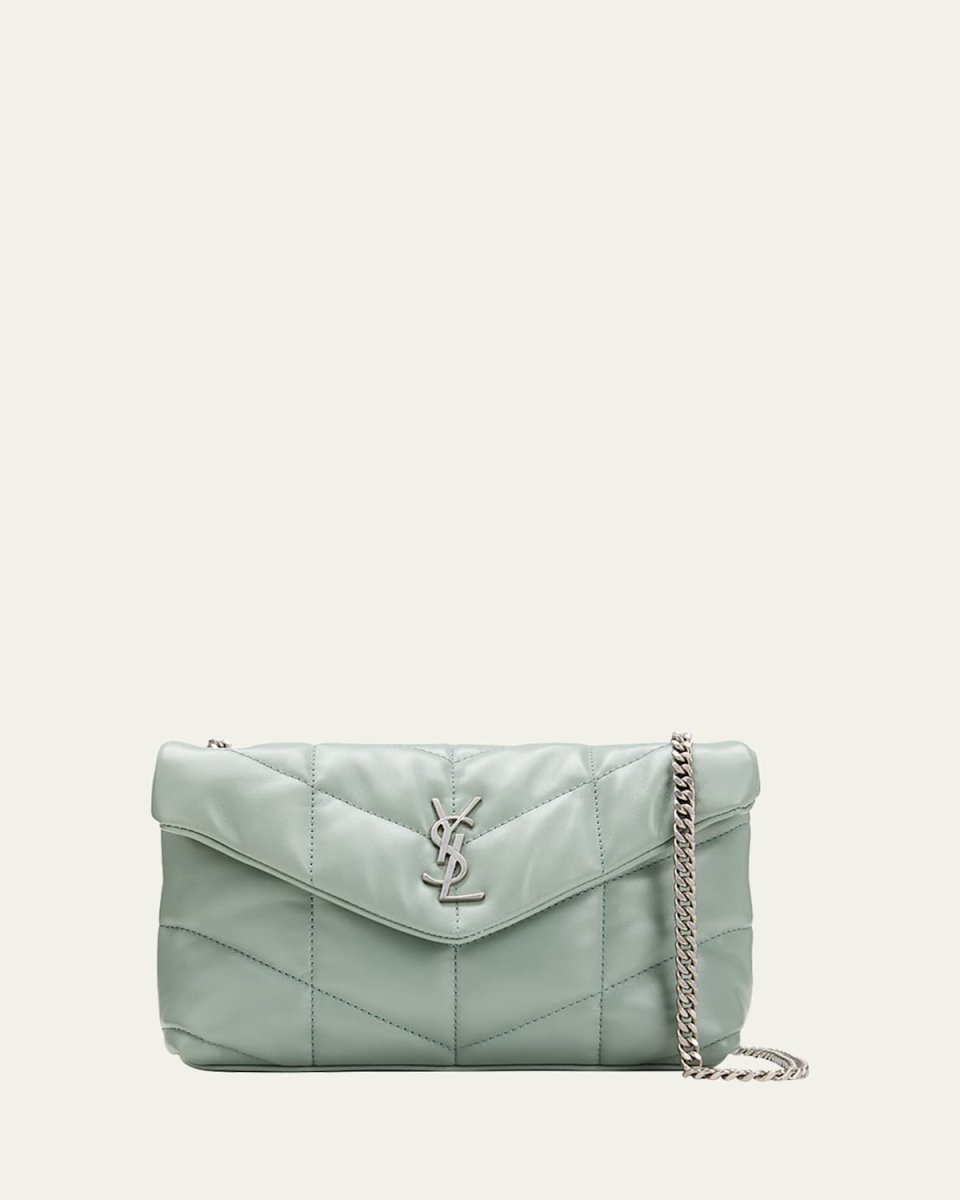 Lou Puffer Toy YSL Crossbody Bag in Quilted Leather