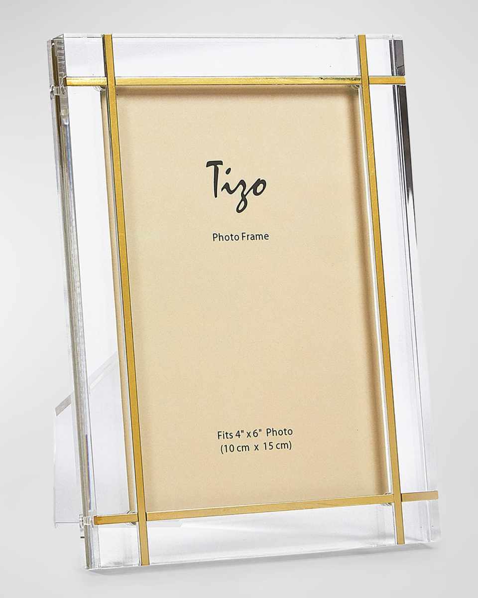 LUCITE INLAY FRAME, 4" x 6"