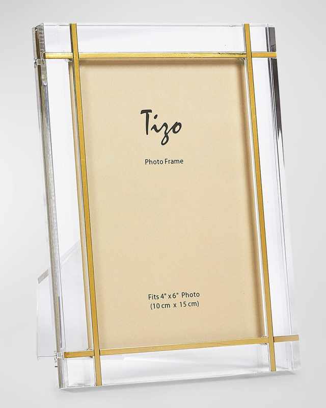 LUCITE INLAY FRAME, 4" x 6"