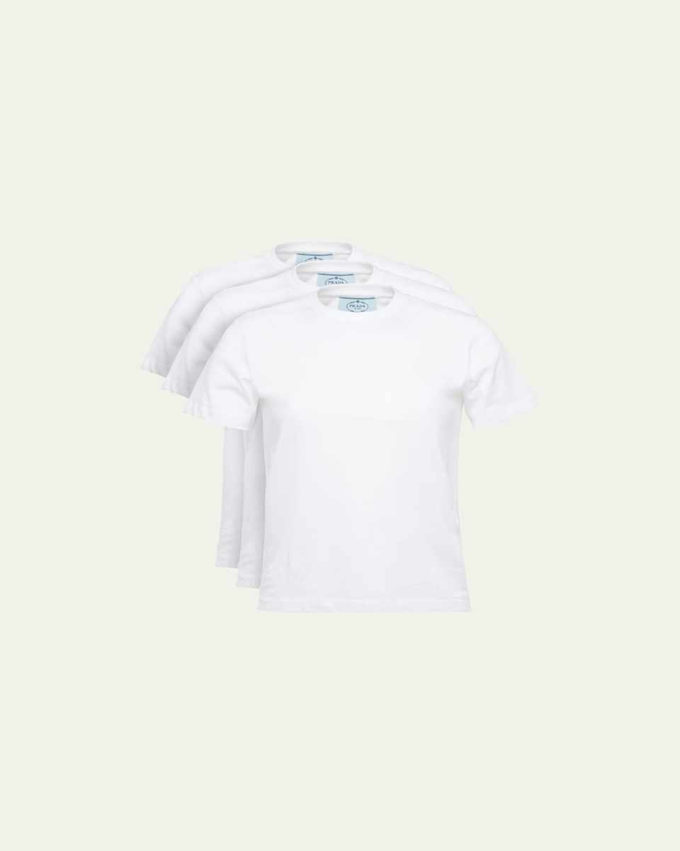 3-Pack Crew-Neck Jersey T-Shirt