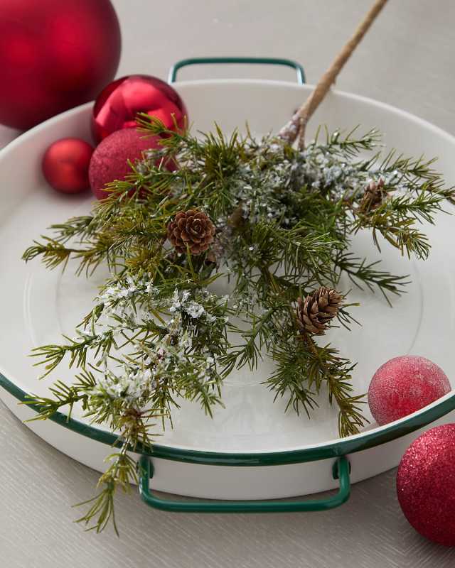 48" Angel Pine Branch with Ice Christmas Decoration