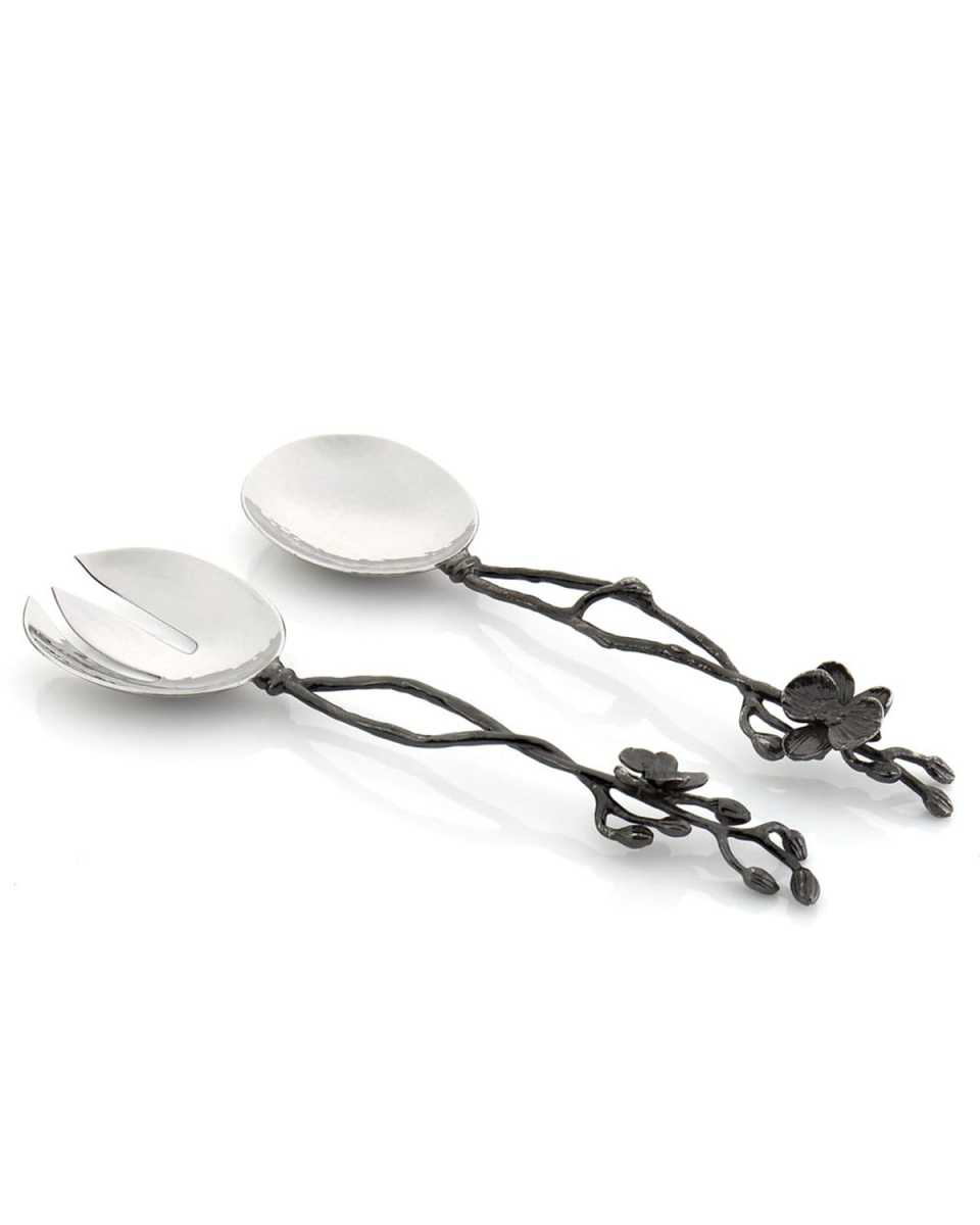 Black Orchid Serving Set