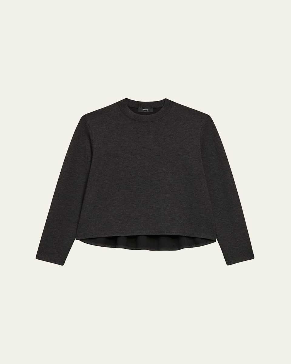 A-Line Crewneck Pullov